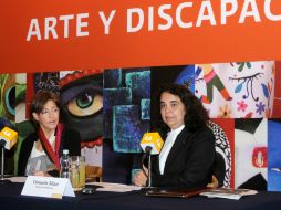 La directora de Confe, Raquel Jelinek y la titular de Conaculta, Consuelo Sáizar. NTX  /