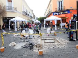 Los cinco MDP autorizados se dirigen al 10% del polígono de 165 mil metros cuadrados en el Centro Histórico. ARCHIVO  /