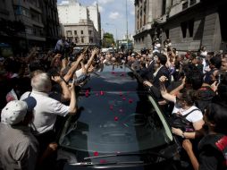 Favio, cuyo verdadero nombre era Fuad Jorge Jury, falleció el lunes. XINHUA  /