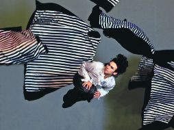 Bolero. Escena de la pieza coreográfica creada por los sinaloenses de Delfos. ESPECIAL  /