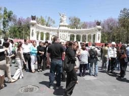 Algunos edificios fueron evacuados, tras el sismo de esta mañana en el DF. ARCHIVO  /