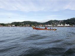 Puerto de La Libertad, a 40 km al sur de la ciudad de San Salvador. XINHUA  /