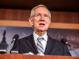 El líder de la mayoría demócrata del Senado, Harry Reid. AFP  /