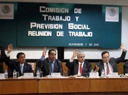 La Comisión del Trabajo de la Cámara de Diputados retomó el análisis de la minuta de la reforma laboral. EL UNIVERSAL  /