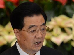 El presidente chino Hu Jintao. AFP  /