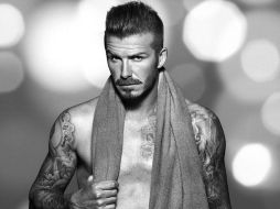 Imagen facilitada por la firma sueca H&M del futbolista David Beckham, que también diseña ropa interior. EFE  /