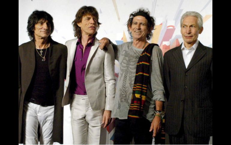 La última vez que se pudo ver a Mick Jagger, Keith Richards, Charlie Watts y Wood tocando en directo fue el 26 agosto de 2007. ARCHIVO  /