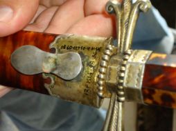 Estas armas eran elaboradas en Europa y utilizadas en la década de 1820. EFE  /