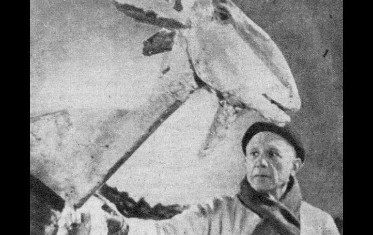 Esta pintura había salido a subasta en 2000, cuando se vendió por 28.6 MDD. En la imagen, Picasso. ARCHIVO  /