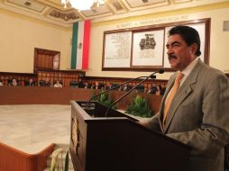 Sesión solemne presidida por el alcalde Ramiro Hernández García y otros 19 regidores tapatíos.  /