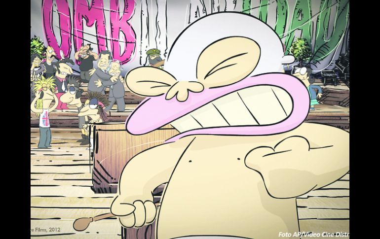 Héroe. El Santos, un paladín muy mexicano, protagoniza esta irreverente historia. APVIDEO CINE DISTRIBUCIÓN  /