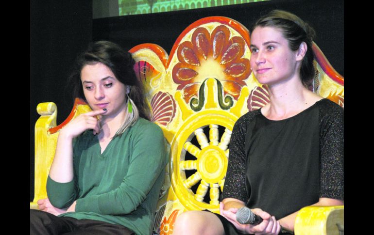 Stratan y Flutur relataron su experiencia al participar en la cinta que las hizo acreedoras de la Palma de Oro a Mejor actriz. ESPECIAL  /