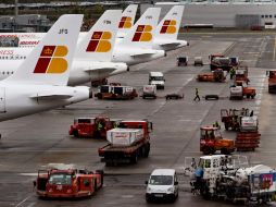 Iberia cuenta con un estimado de 20 mil trabajadores. España tiene una tasa de desempleo que supera ya el 25 por ciento. AP  /