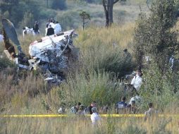 El accidente en el que murió Francisco Blake Mora sucedió el 11 de noviembre de 2011, en el municipio de Chalco. ARCHIVO  /
