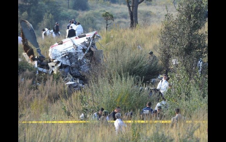 El accidente en el que murió Francisco Blake Mora sucedió el 11 de noviembre de 2011, en el municipio de Chalco. ARCHIVO  /