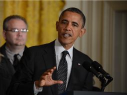 El presidente estadounidense, Barack Obama, en la Casa Blanca. ZUMAPRESS  /