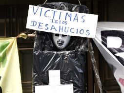 Un grupo de españoles, deudores de hiptecas, intentan recabar 500 mil firmas para transformar la ley. NTX  /