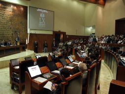 Sesión del viernes en el Congreso del Estado.  /