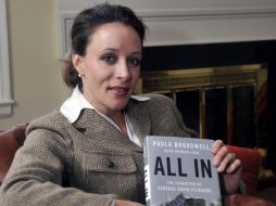 Paula Broadwell, analista y autora de ''All in'', una biografía de David Petraeus. AP  /
