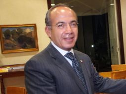 Calderón dijo que la fundación se dedicará a sistematizar las políticas públicas del desarrollo humano sustentable. NTX  /