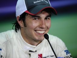Sergio Pérez confió en conseguir un buen resultado para el equipo. ARCHIVO  /