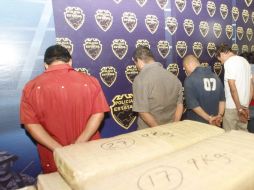Uno de los detenidos es un ex delegado de la Policía Municipal de Jarichina Sur, en Reynosa, Tamaulipas.  /