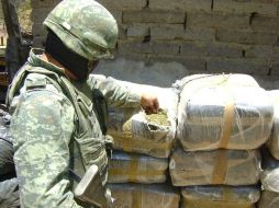 Los artículos decomisados fueron puestos a disposición del agente del Ministerio Público federal. ARCHIVO  /