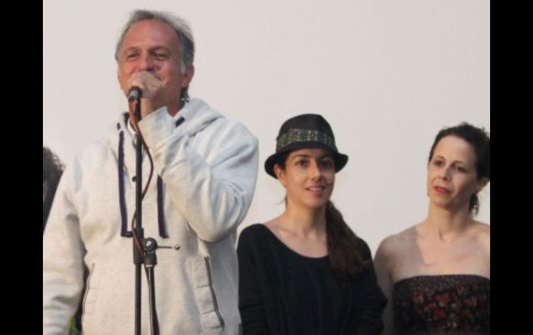 Antonio Serrano (i) en la décima edición del FICM. ESPECIAL  /