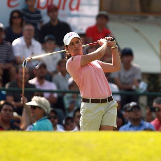 Lorena Ochoa mantiene el paso