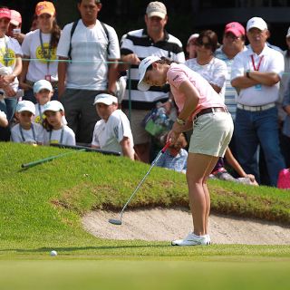 Lorena Ochoa tuvo su mejor día