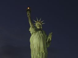 La estatua mundialmente famosa que simboliza la libertad iluminando el mundo. REUTERS  /