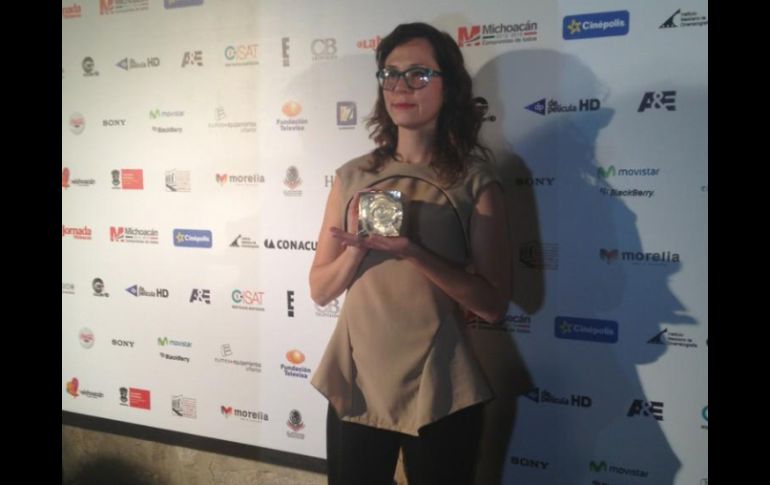Natalia Beristain ganó con ''No quiero dormir sola'' en la categoría de Mejor Largometraje Mexicano. ESPECIAL TWITTER  /