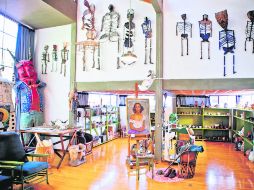 ARTE. Recorrido por los aposentos de Frida Kahlo en La Casa Azul.  /