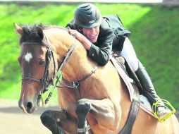 Juan Pablo Gaspar y ''Shamrock'' se coronaron en la categoría de 1.30 metros, tal y como ha dominado en el resto de la temporada.  /