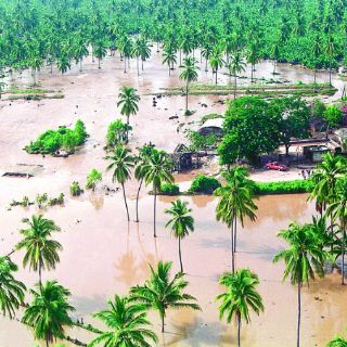 Más de 12 mil evacuados en República Dominicana