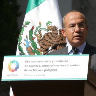 Felipe Calderón recuerda a Blake Mora