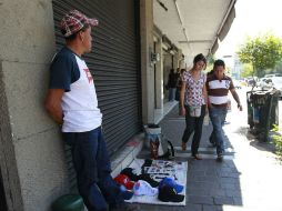 Las autoridades tapatías continúan con los operativos en el Centro para ''limpiar'' la zona de ambulantes. ARCHIVO  /