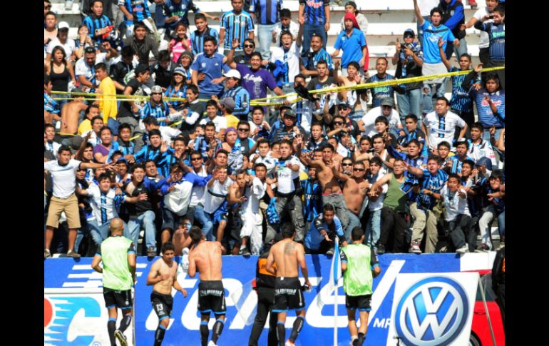 El torneo entrante el cuadro queretano peleará con Atlas la permanencia en en primera división. MEXSPORT  /