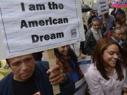 Tras la reelección del presidente Barack Obama, personas se manifestaron para exigir la reforma migratoria. ARCHIVO  /