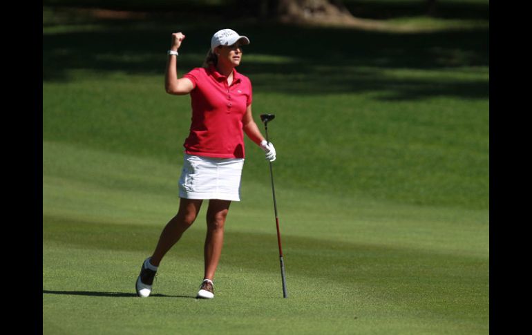 Cristie Kerr conquistó el torneo Lorena Ochoa Inivtational 2012 luego de dos años sin victorias en la LPGA.  /