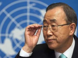 Ban Ki-moon, se mostró ''profundamente preocupado'' por los incidentes. ARCHIVO  /