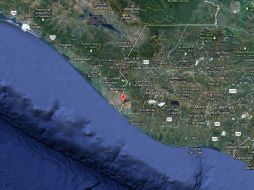 Ciudad Hidalgo (destacada en la imagen como A), es una población chiapaneca fronteriza con Guatemala. ESPECIAL  /