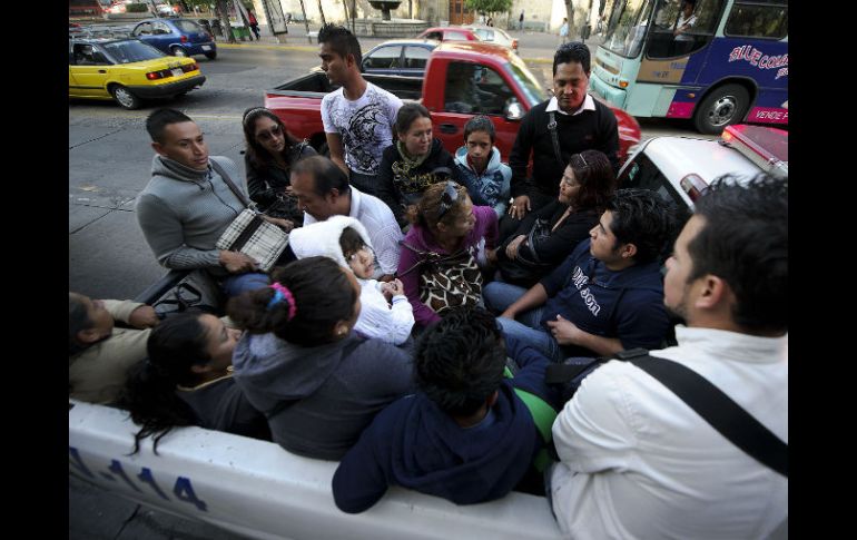 El paro de labores de parte de los choferes del transporte se detonó por la cancelación de una reunión prevista para hoy.  /