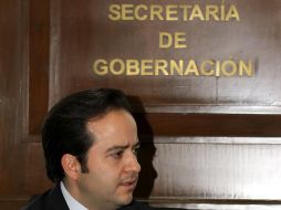 Alejandro Poiré asegura que correponde al Poder Legislativo analizar propuestas de Enrique Peña Nieto. ARCHIVO  /