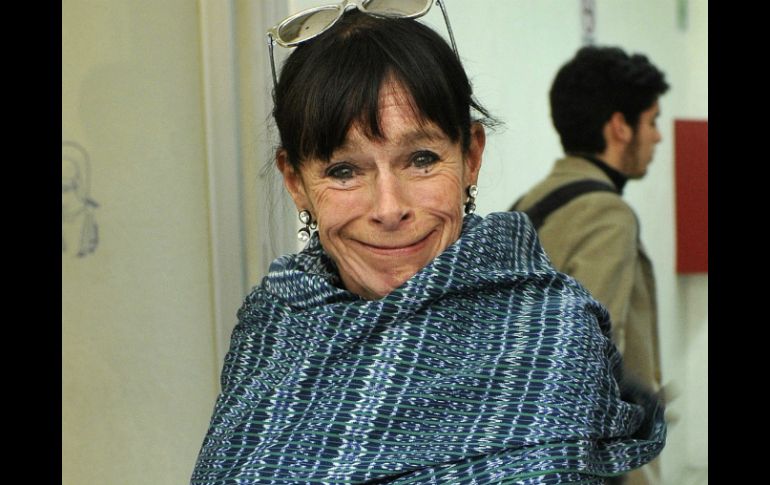 Geraldine Chaplin se encuentra en México tras haber asistido al Festival de Cine de Morelia. EFE  /