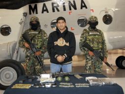 El Zacapapaz fue arrestado después de una persecución de personal naval en Saltillo. EFE  /