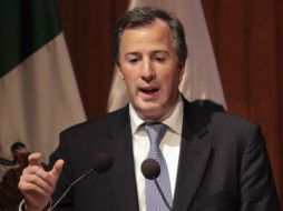 José Antonio Meade, titular de la Secretaría de Hacienda y Crédito Público. ARCHIVO  /