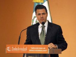 Enrique Peña Nieto, presidente electo, felicitó este miércoles al presidente Barack Obama por su reelección. ARCHIVO  /