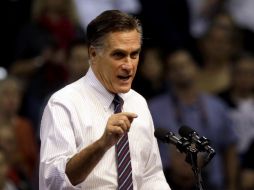 El ex candidato a la presidencia de EU, Mitt Romney, no había hablado públicamente desde la noche de la elección. AP  /