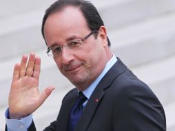 El líder francés, François Hollande, está dispuesto a proteger a población civil de zonas sirias controladas por la oposición. XINHUA  /